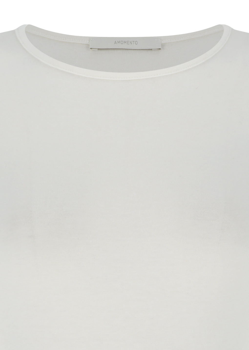 round t-shirt, ivory