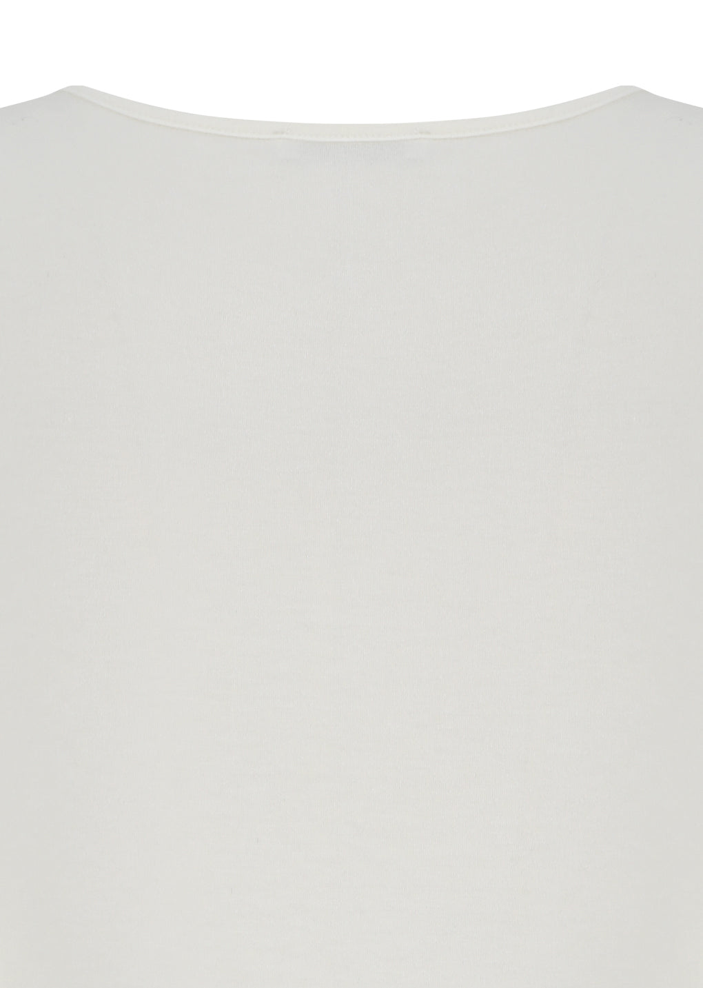 round t-shirt, ivory