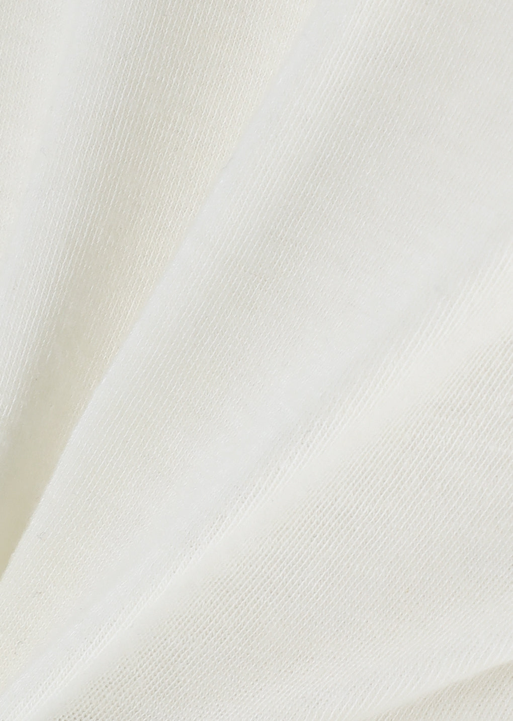 round t-shirt, ivory