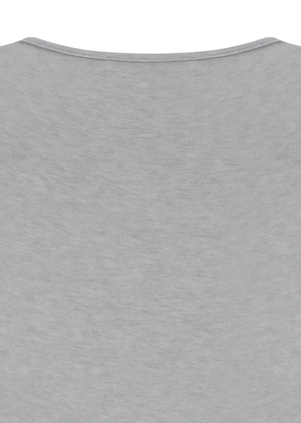 round t-shirt, light grey
