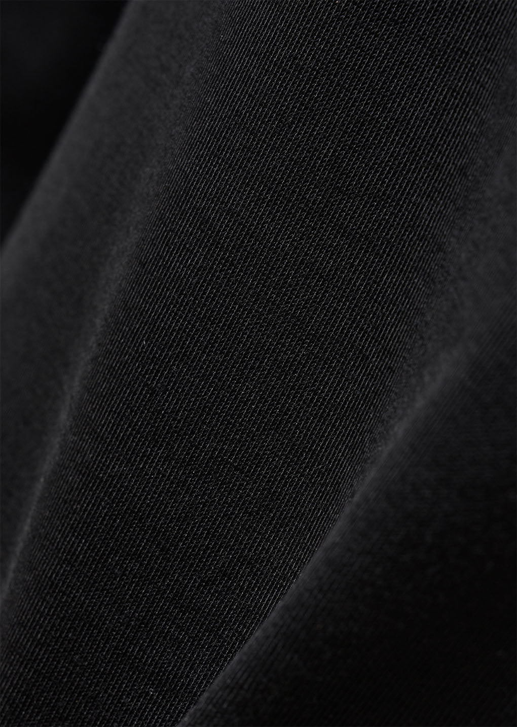 scoop neck short sleeve t-shirts, black