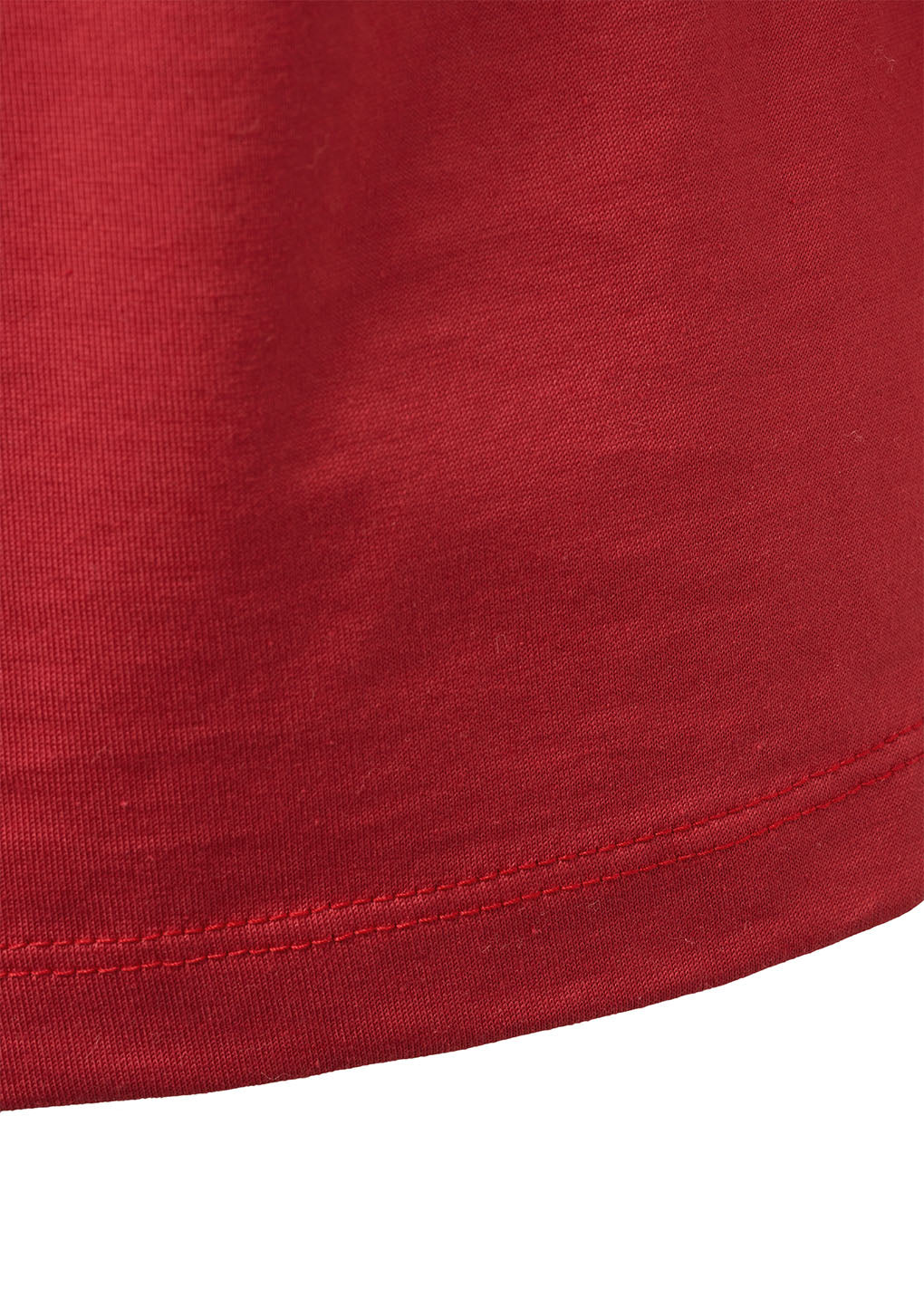 scoop neck short sleeve t-shirts, red