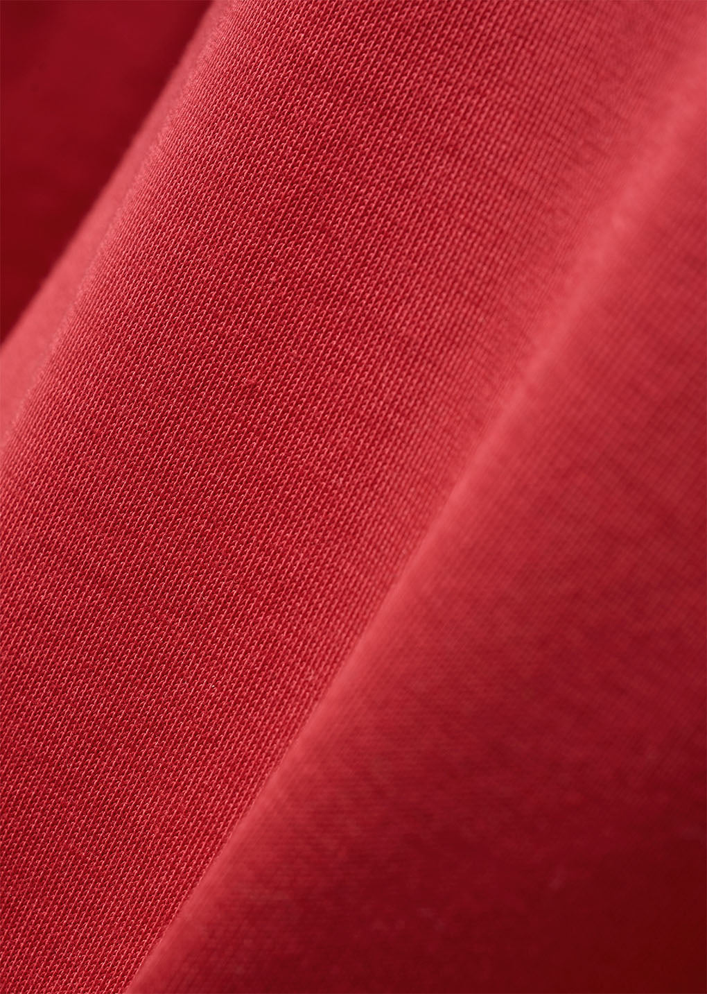 scoop neck short sleeve t-shirts, red