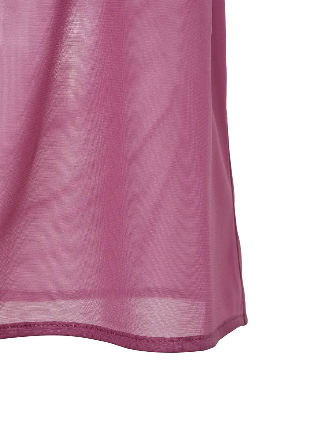 sheer bra top, pink