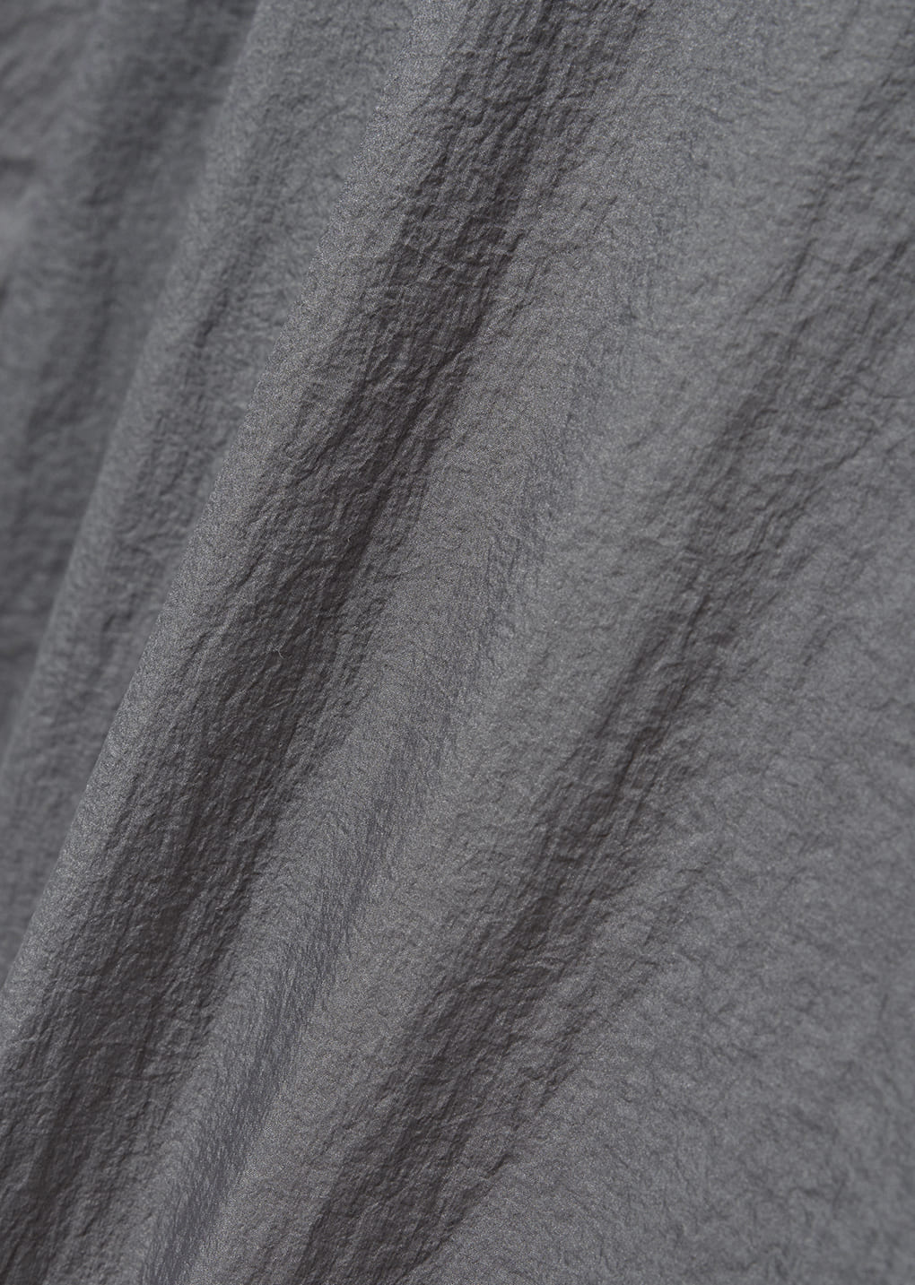 sheer color block top, dark grey