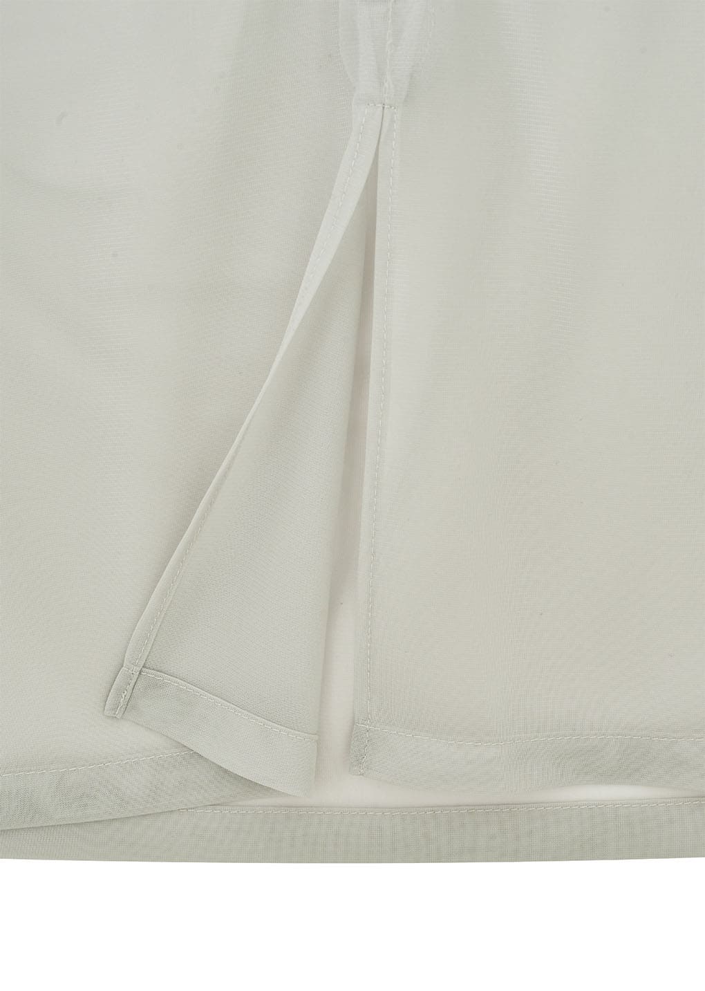 sheer hooded zip up jumper, light beige