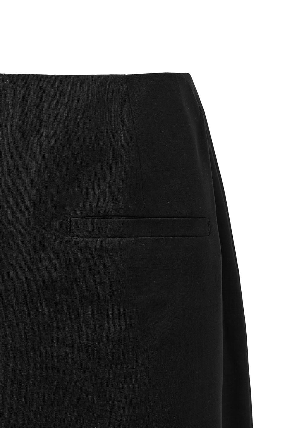 sheer maxi long skirt, black