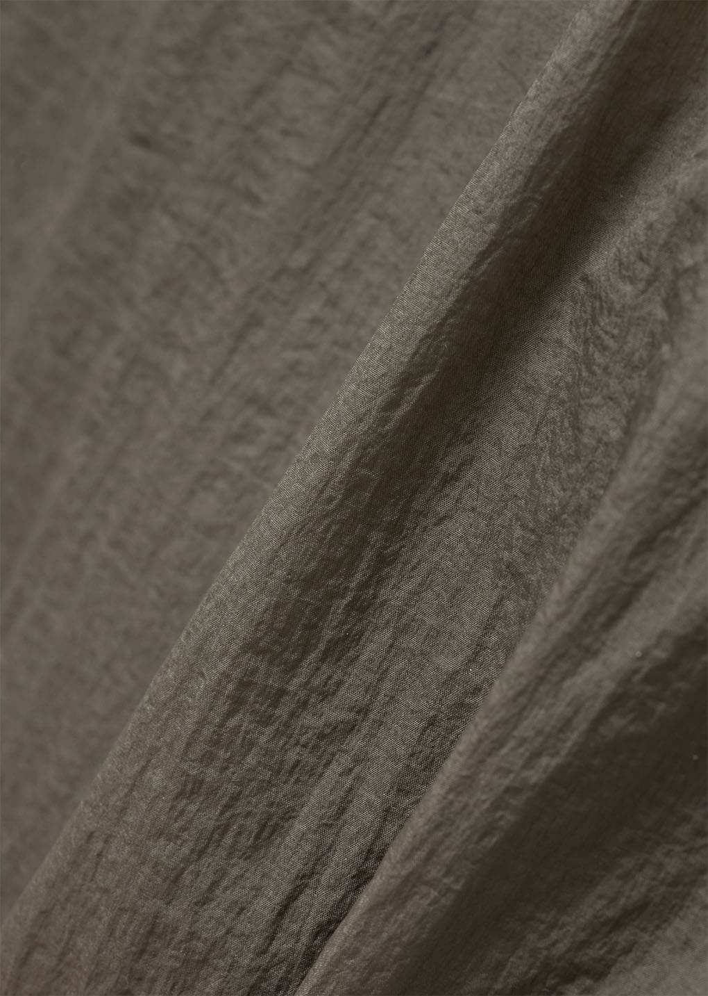 sheer nylon raglan hooded jumper, brown