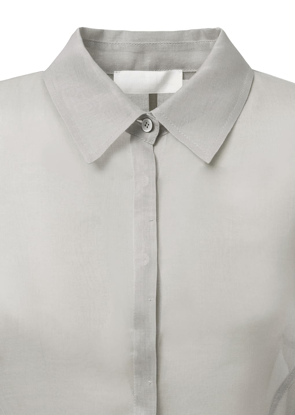 sheer slim fit shirts, grey
