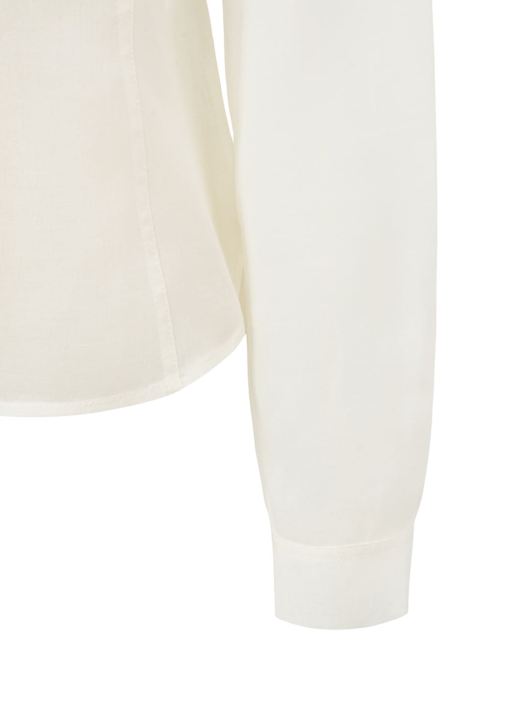 SHEER SLIM FIT SHIRTS, IVORY