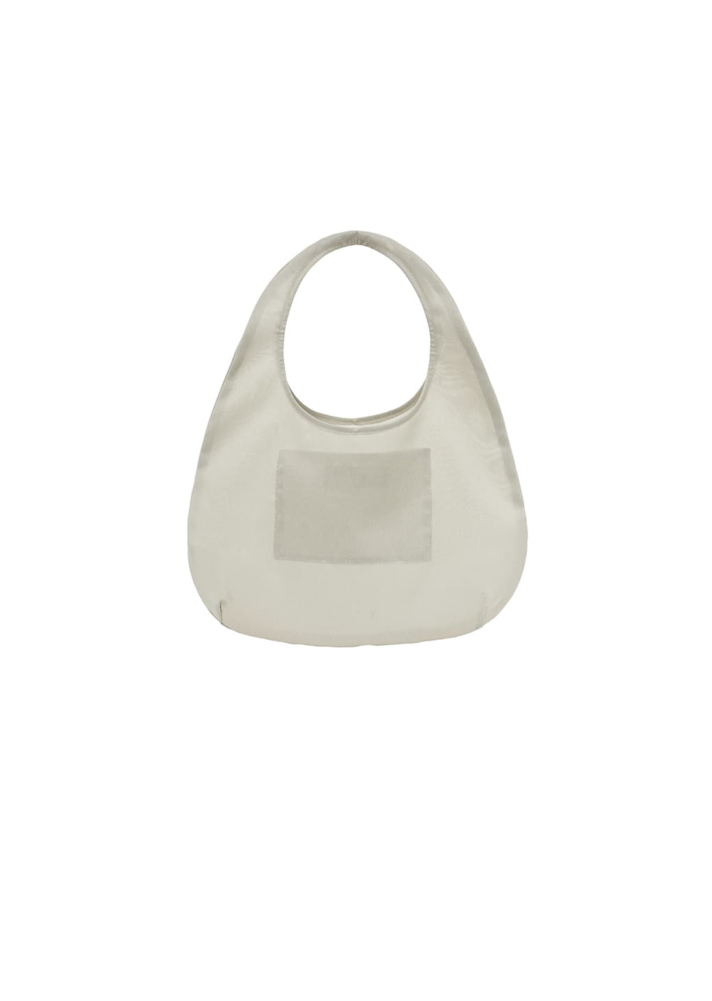 SHEER TOTE BAG, BEIGE