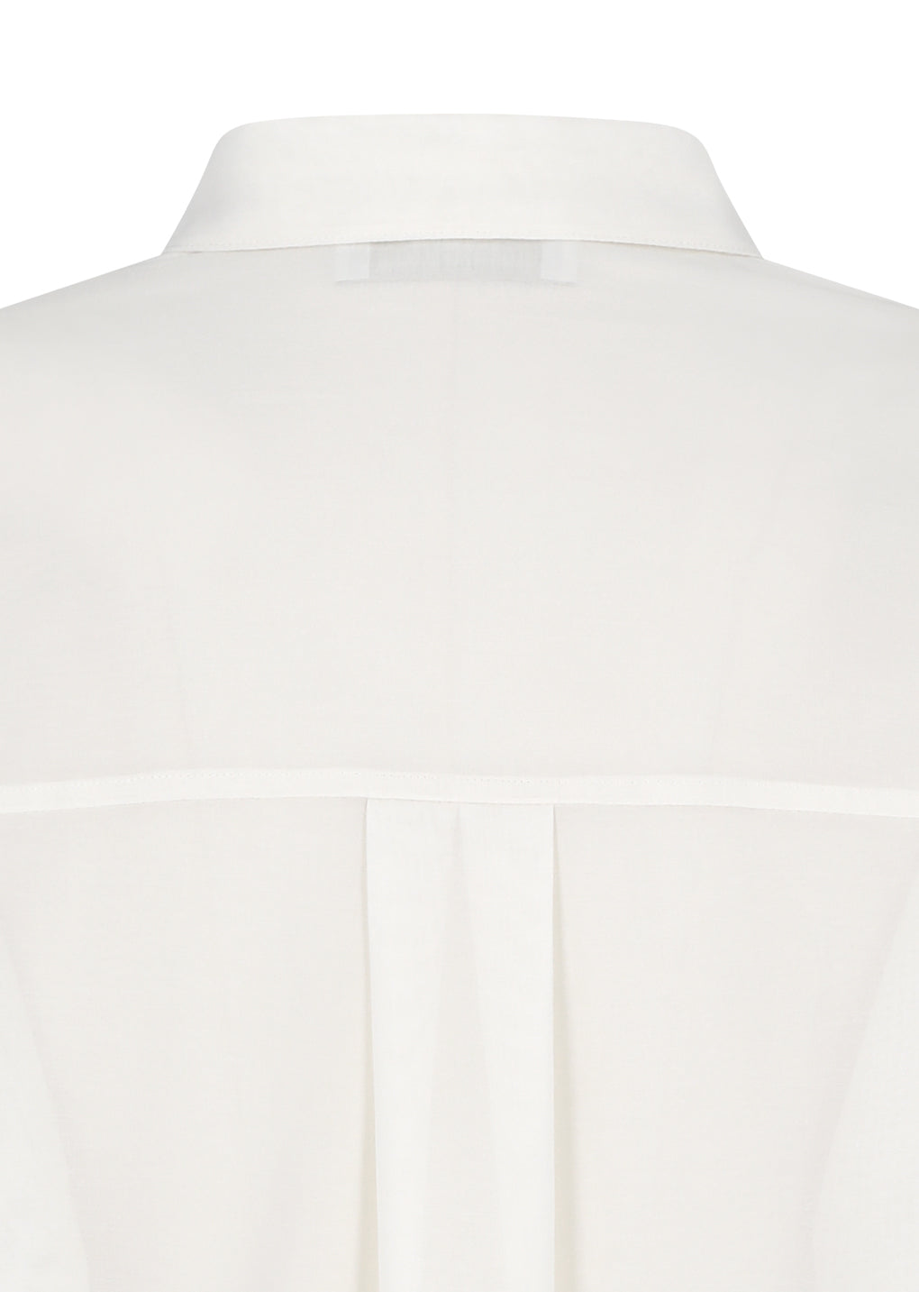 sheer cotton classic shirts, ivory