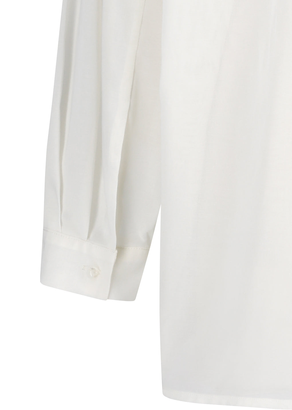 sheer cotton classic shirts, ivory