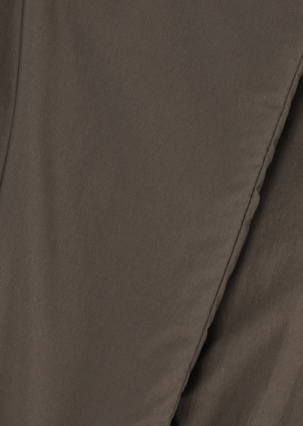 sheer nylon padded crop jumper, brown