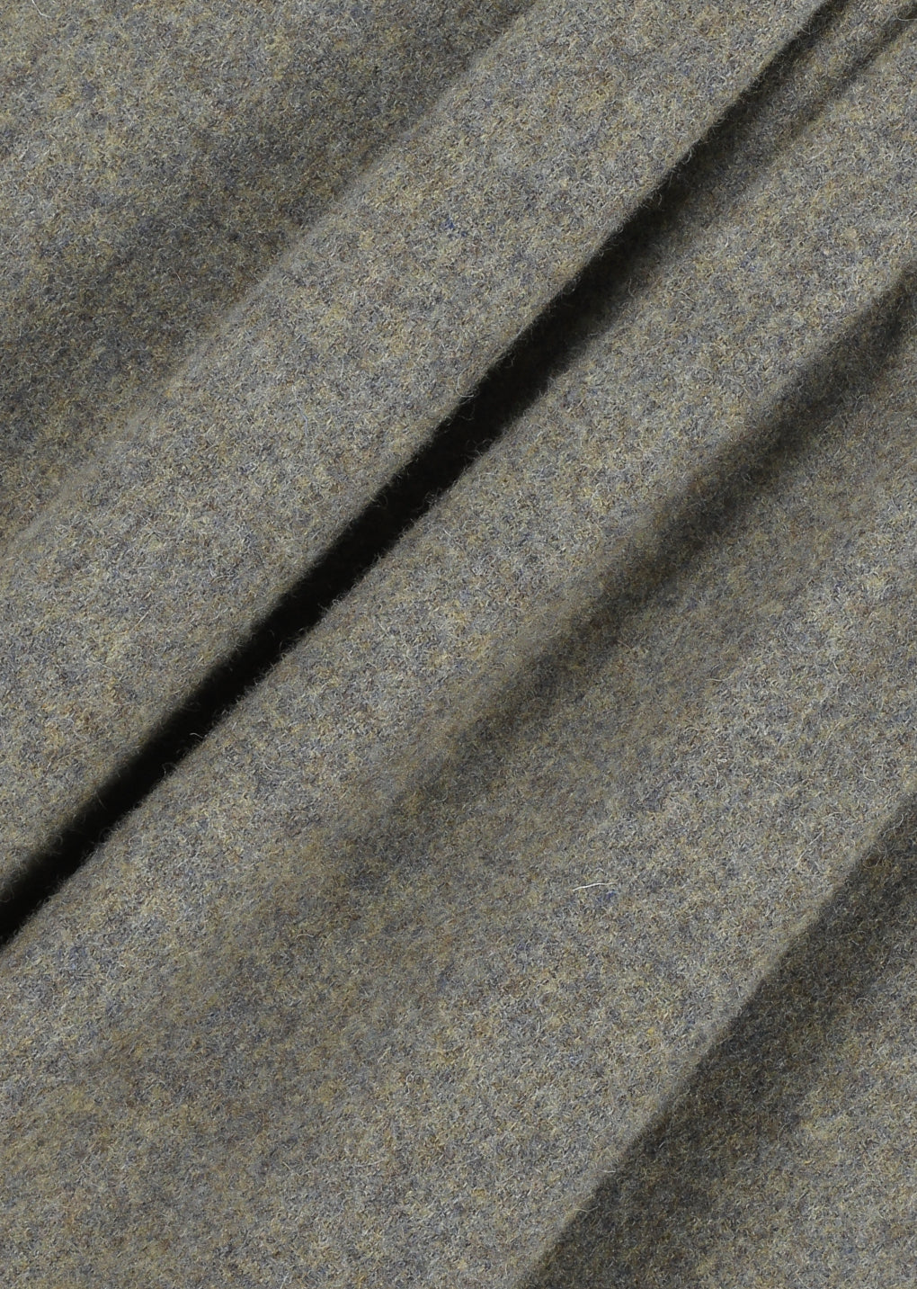 shirring coat, grey blue