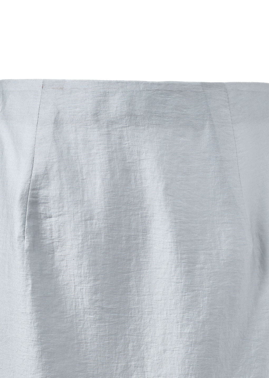 silky midi skirt, blue