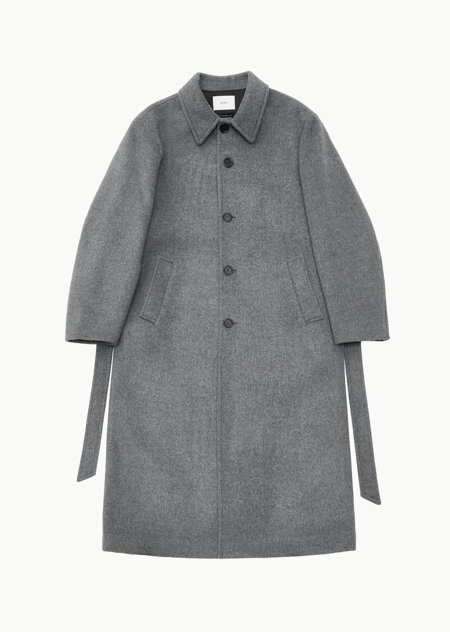 [予約注文] SINGLE BREASTED LONG COAT (2COLORS)