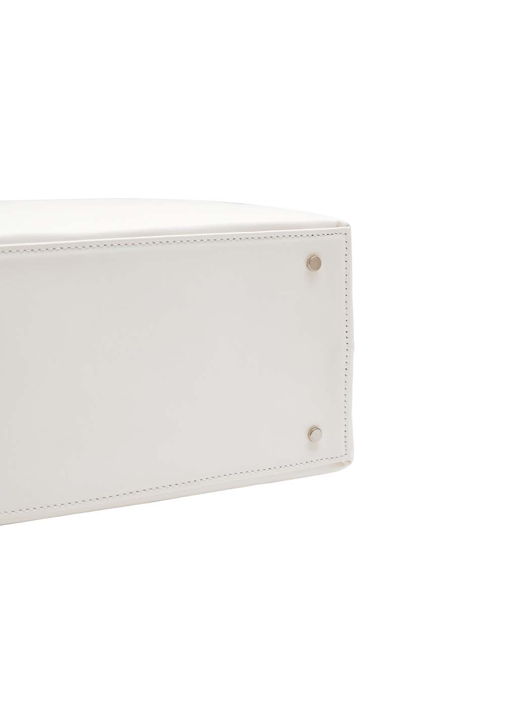 [PRE-ORDER] small cubo bag, white