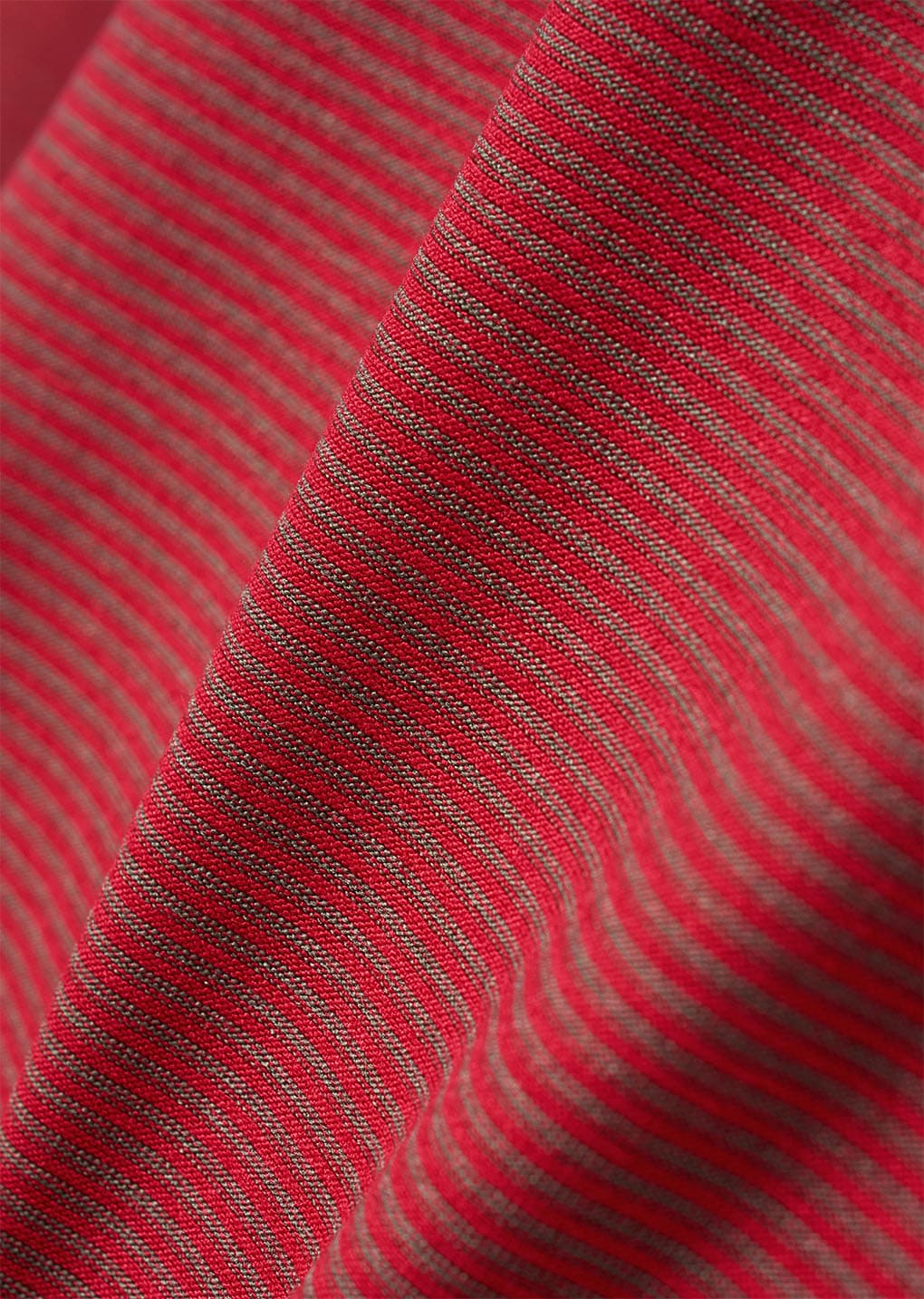 stripe boat neck long sleeve, red