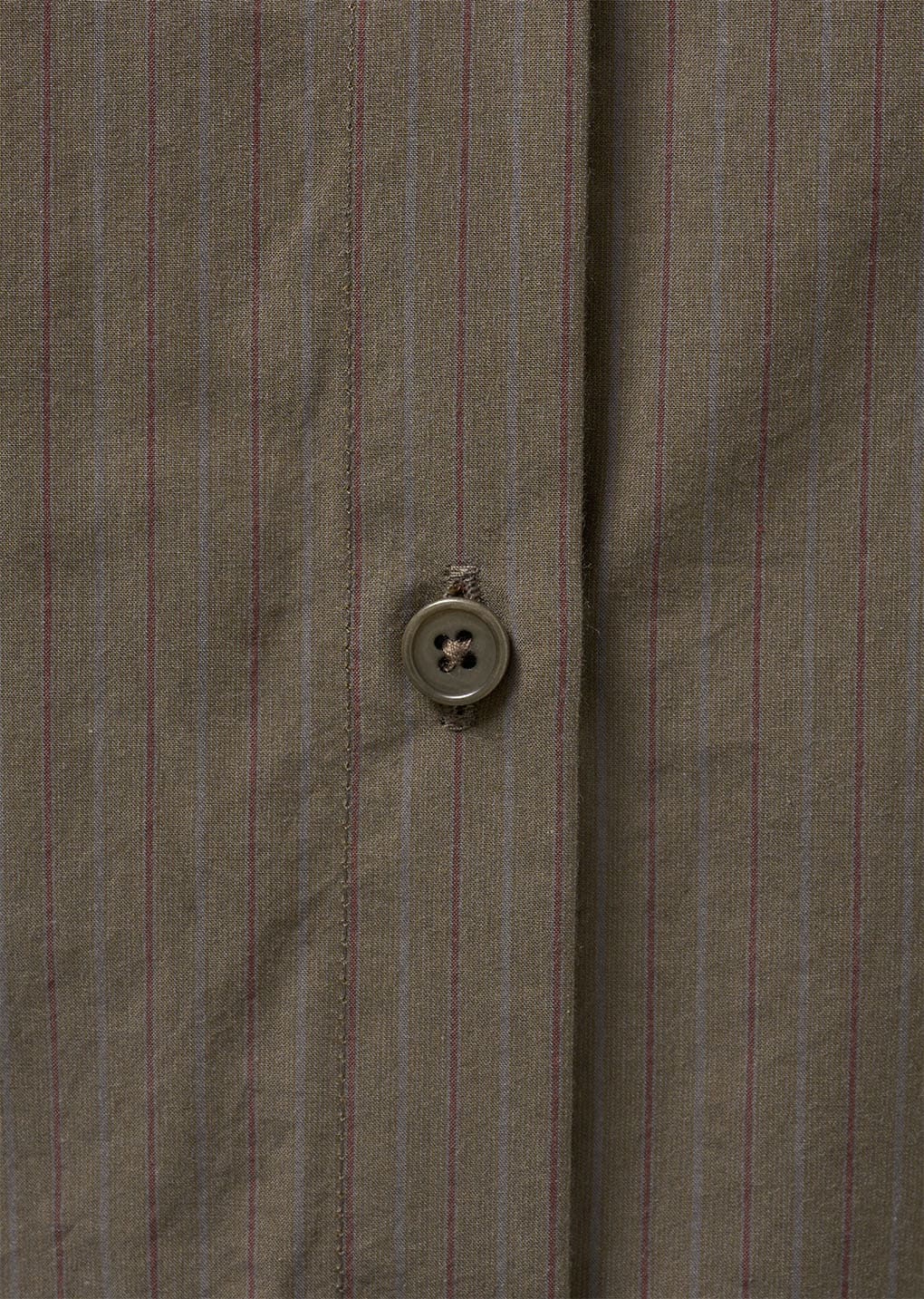 stripe half sleeve shirts, brown