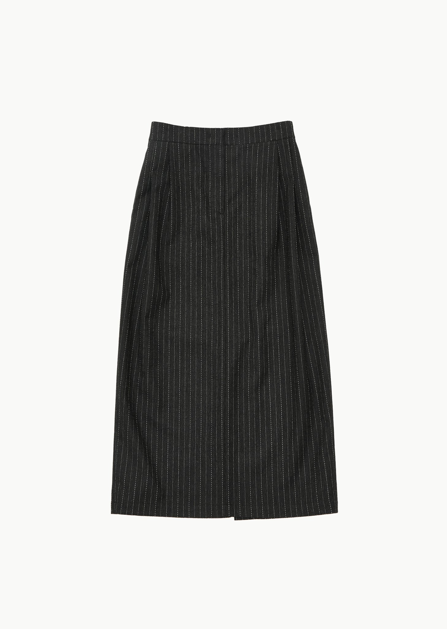[予約注文] STRIPE WOOL GARCONNE SKIRT