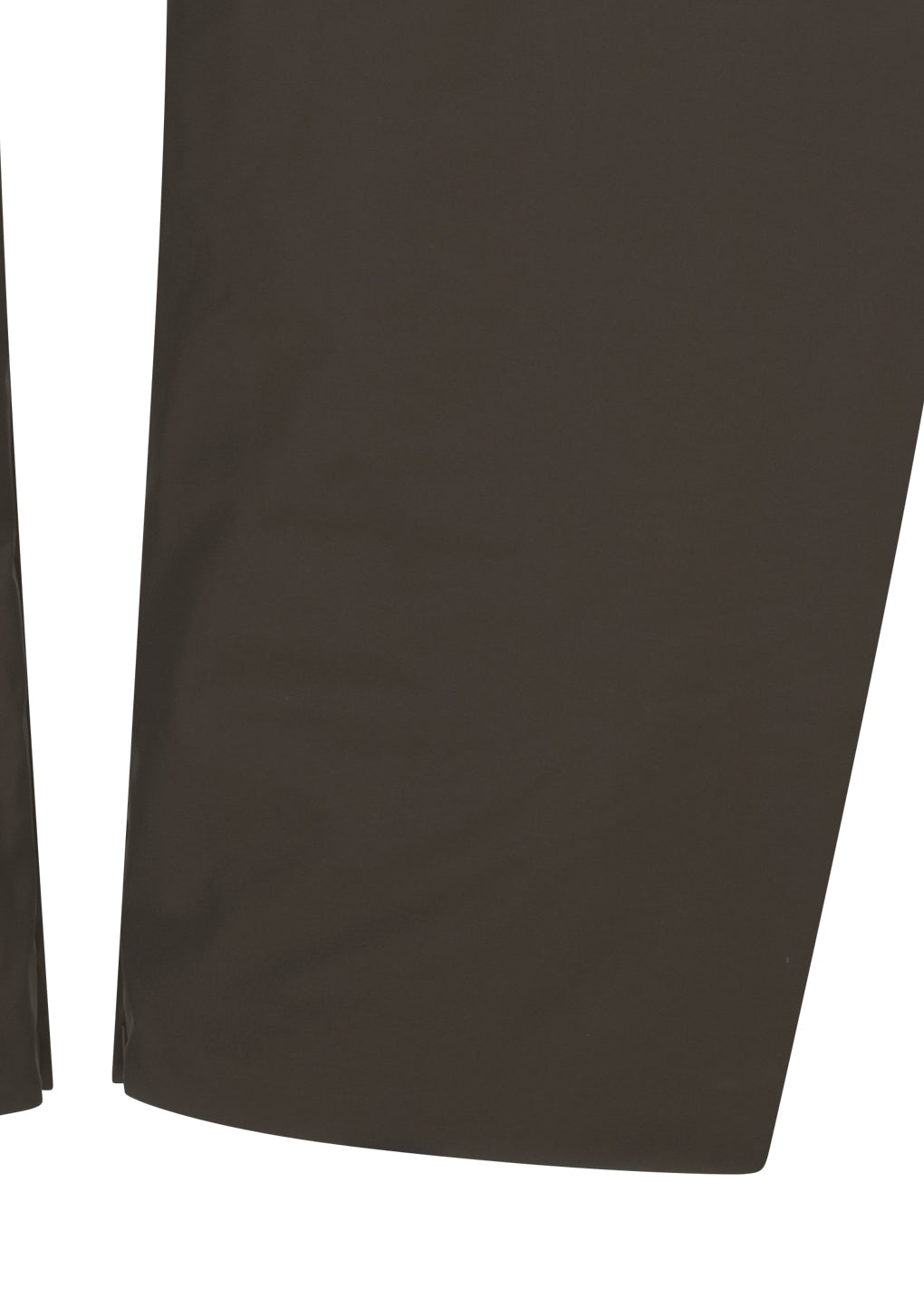 taffeta curved leg pants, brown