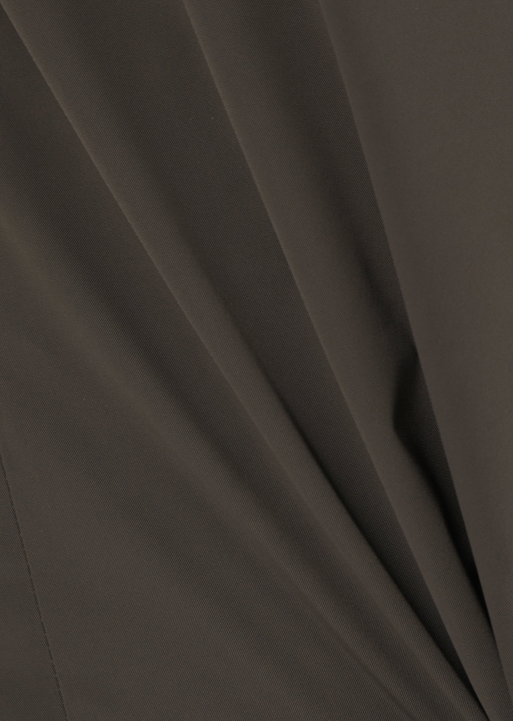 taffeta curved leg pants, brown