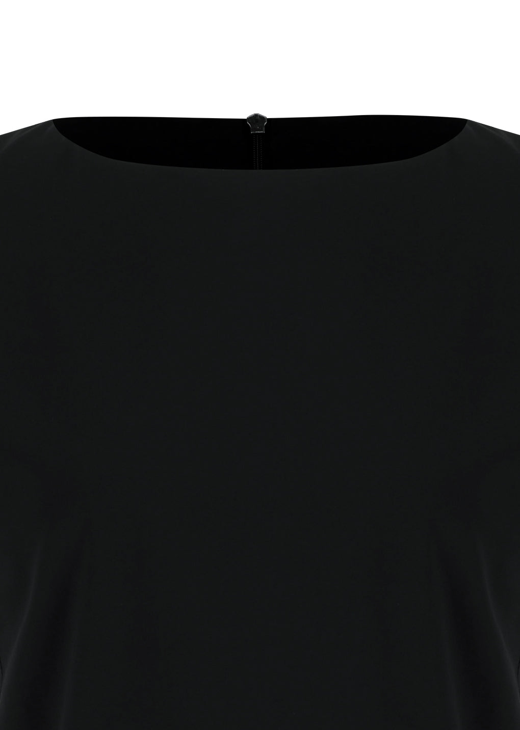 taffeta mini dress, black