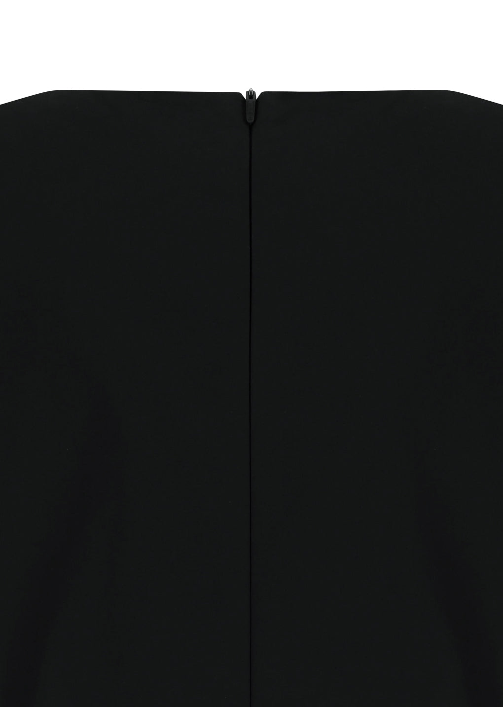 taffeta mini dress, black