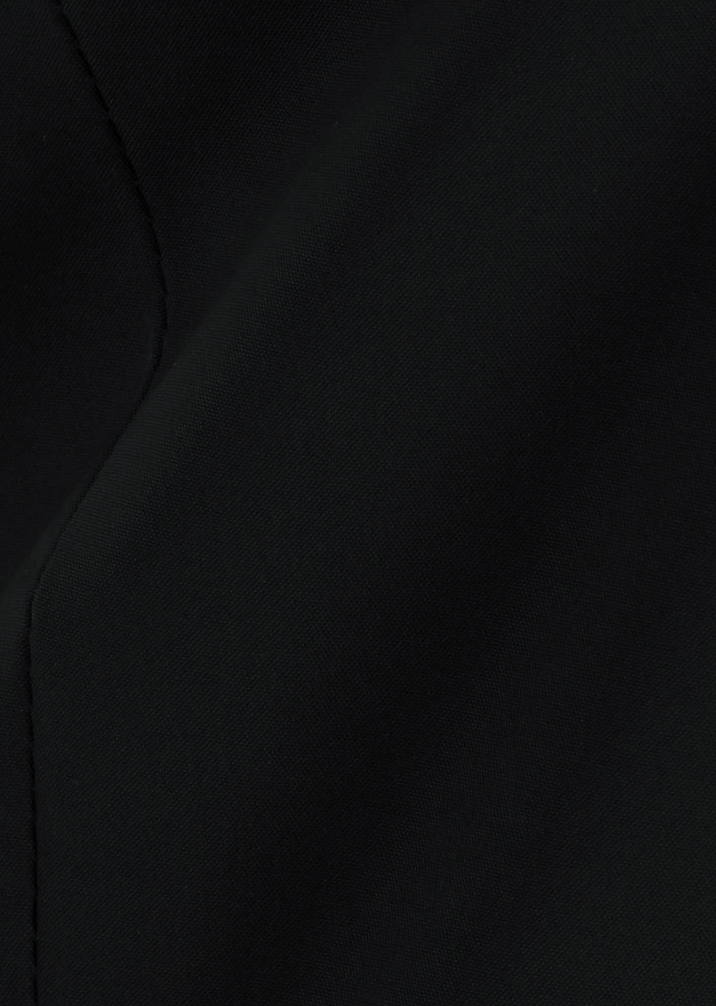 taffeta mini dress, black