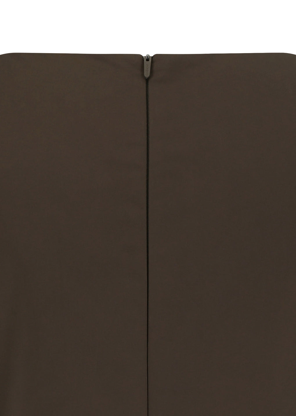 taffeta mini dress, brown