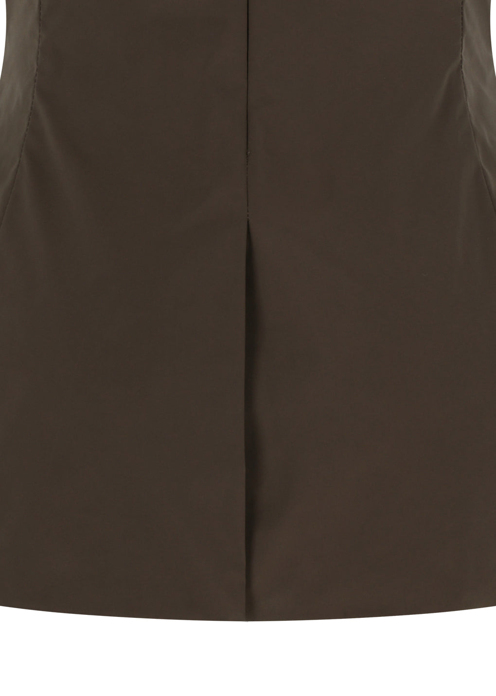 taffeta mini dress, brown