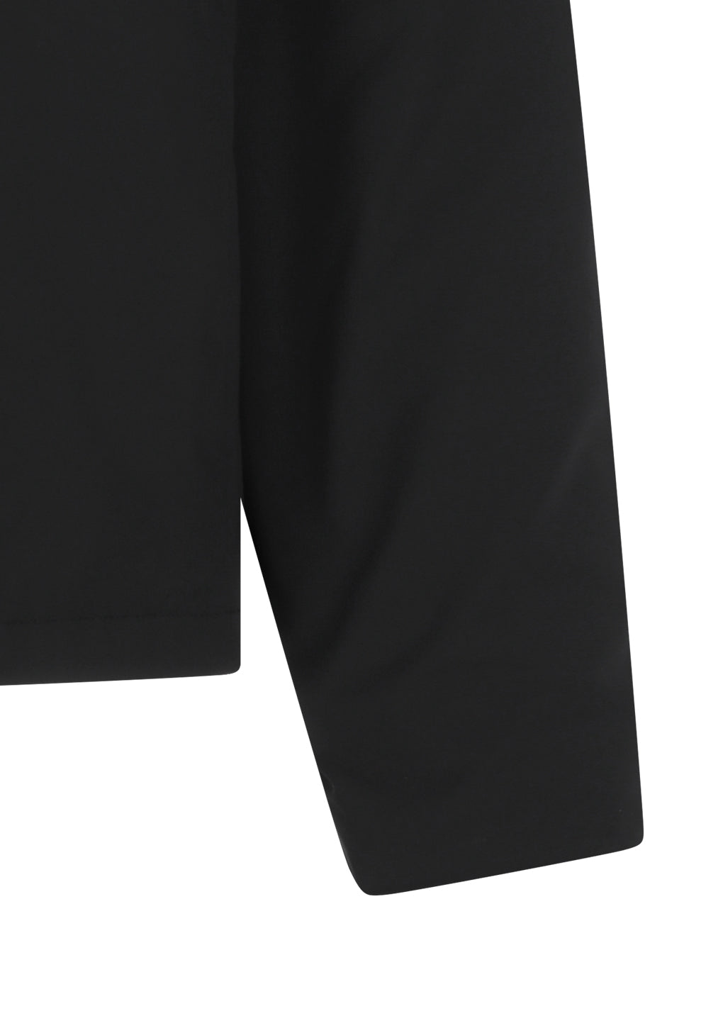 taffeta padded jumper, black
