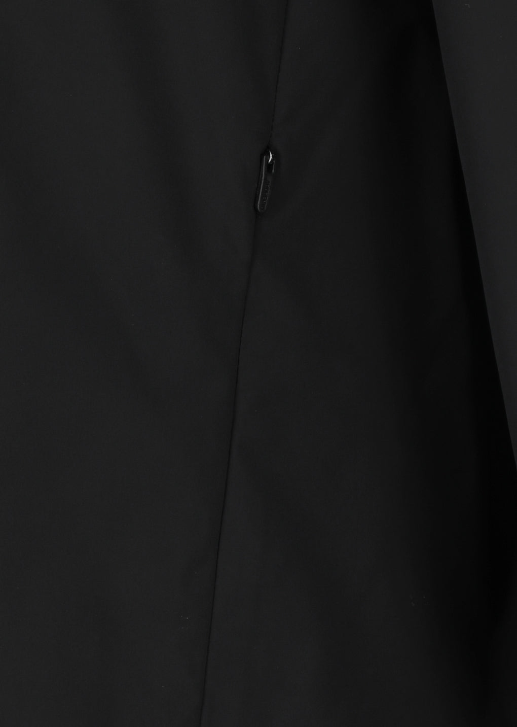 taffeta padded jumper, black