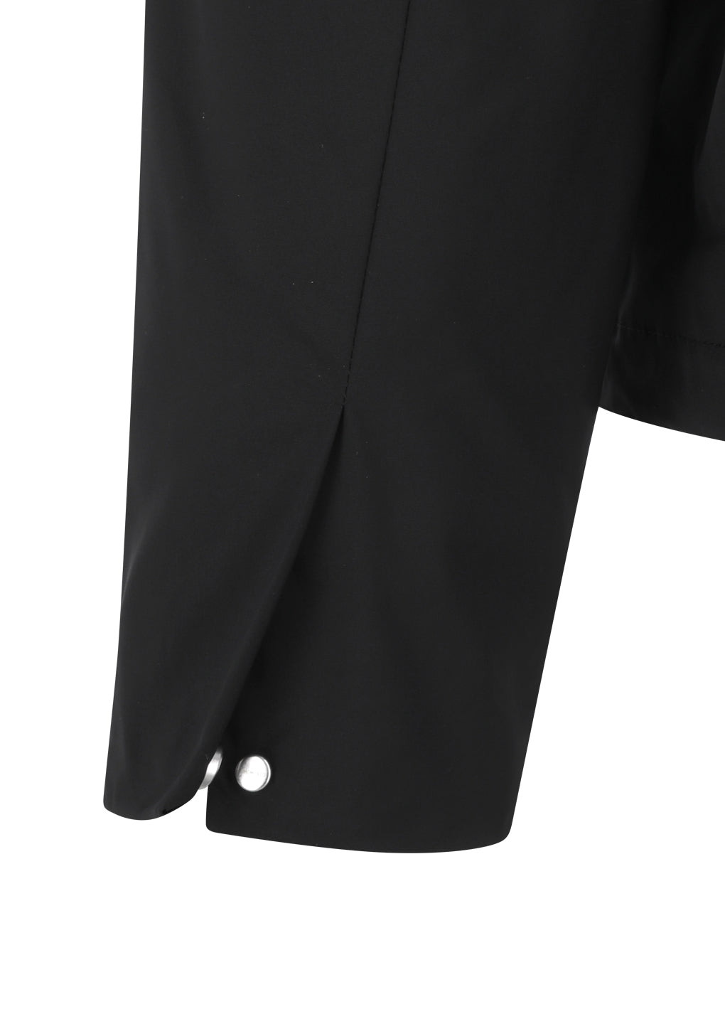 taffeta padded jumper, black
