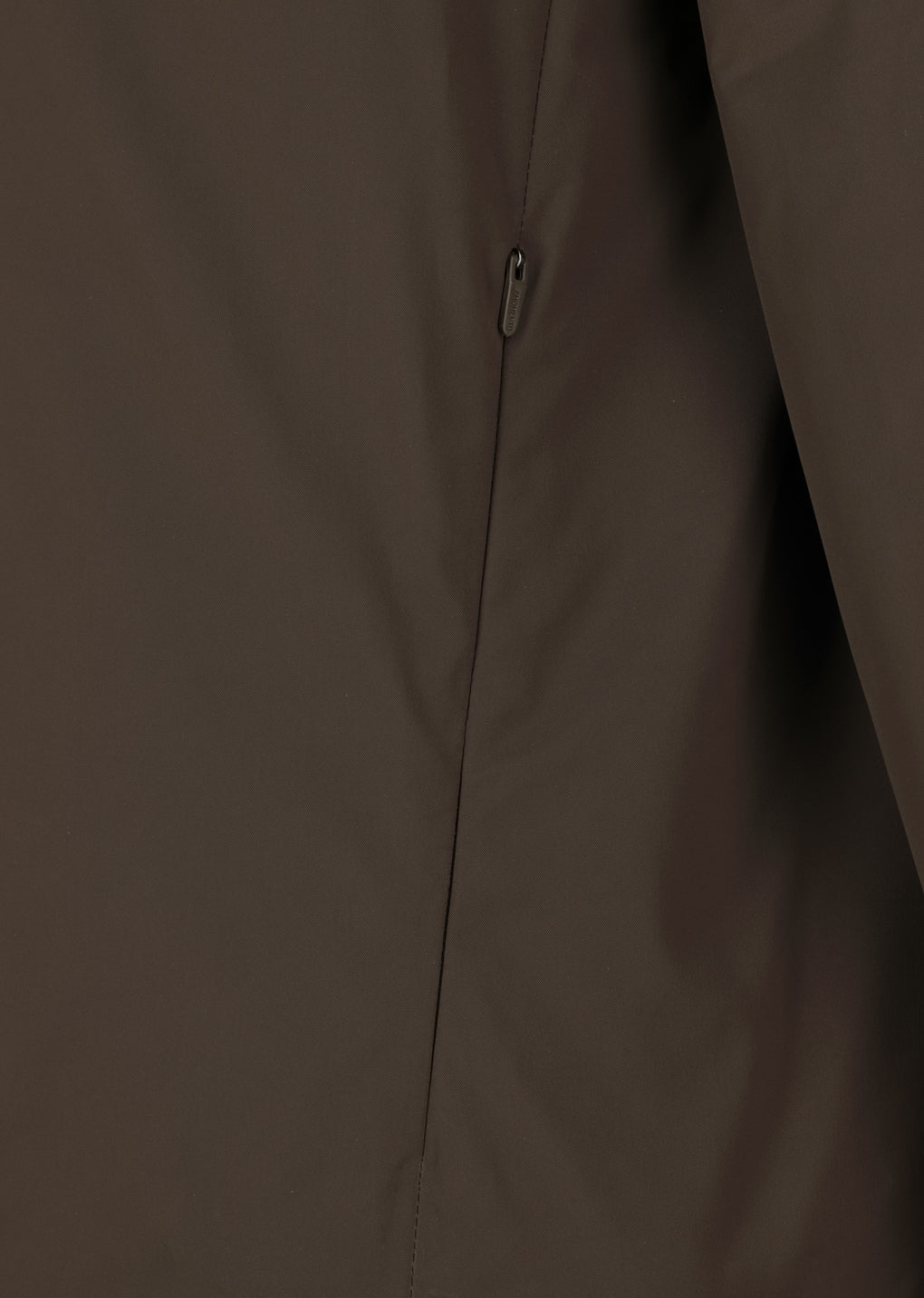 taffeta padded jumper, brown