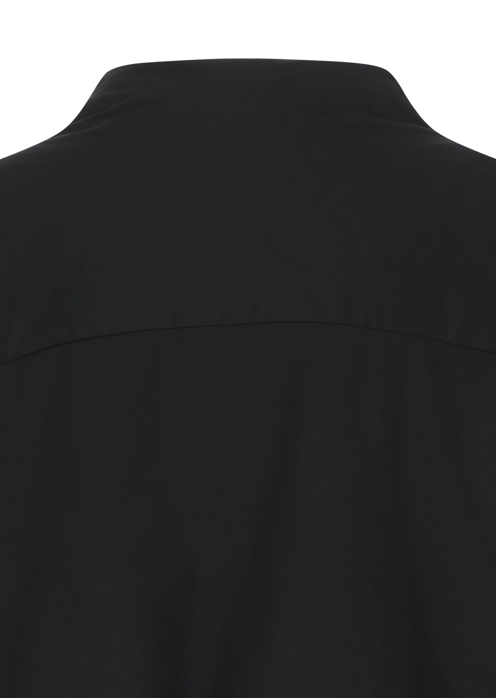 taffeta padded raglan jumper, black