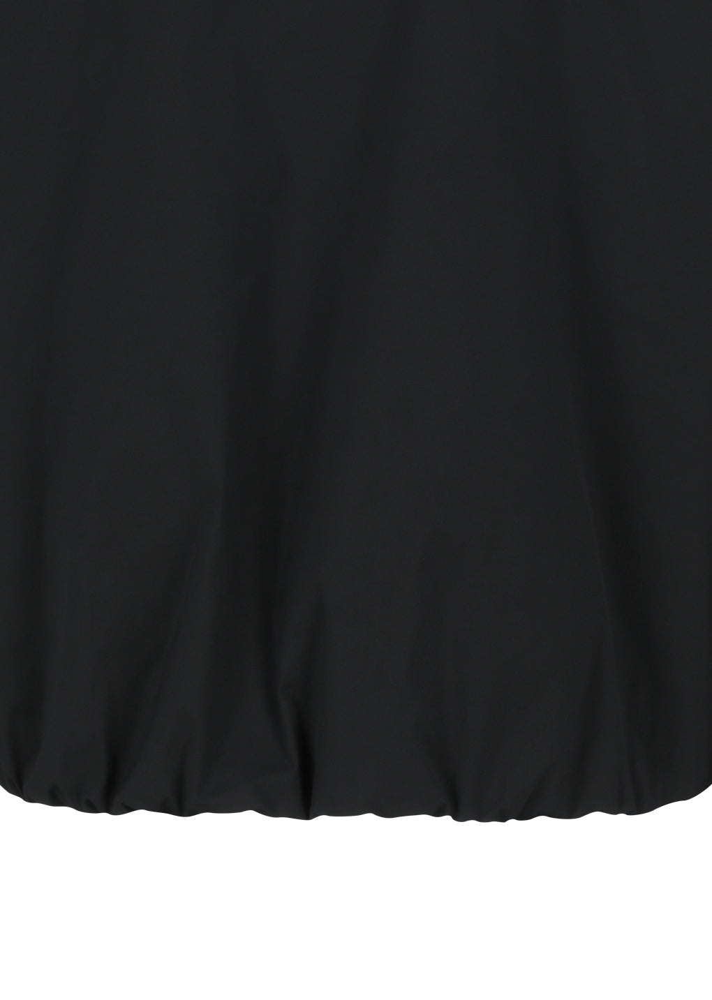 taffeta padded raglan jumper, black