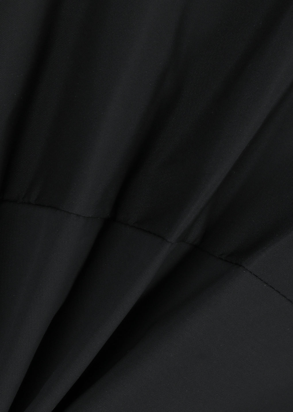 taffeta padded raglan jumper, black