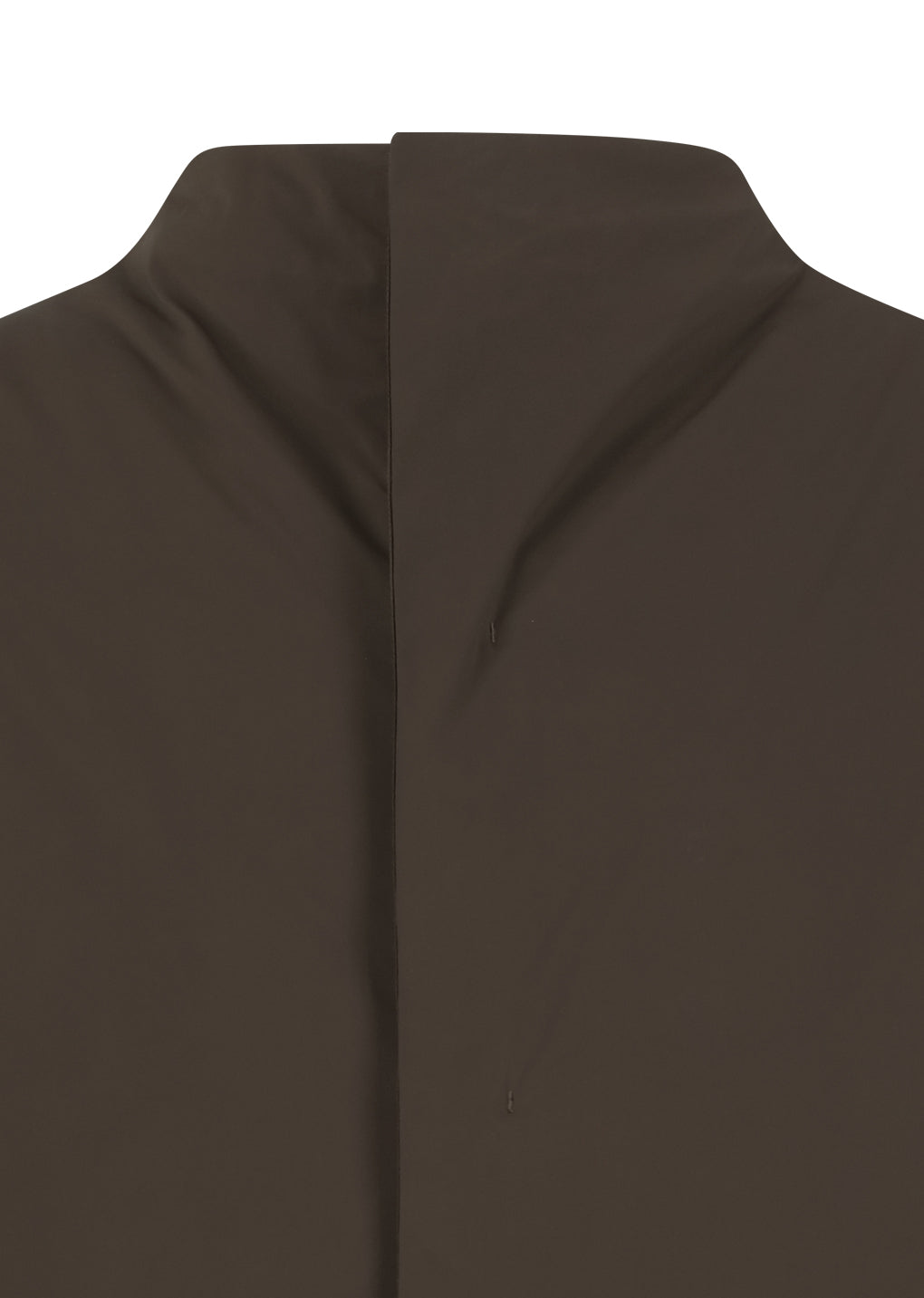taffeta padded raglan jumper, brown