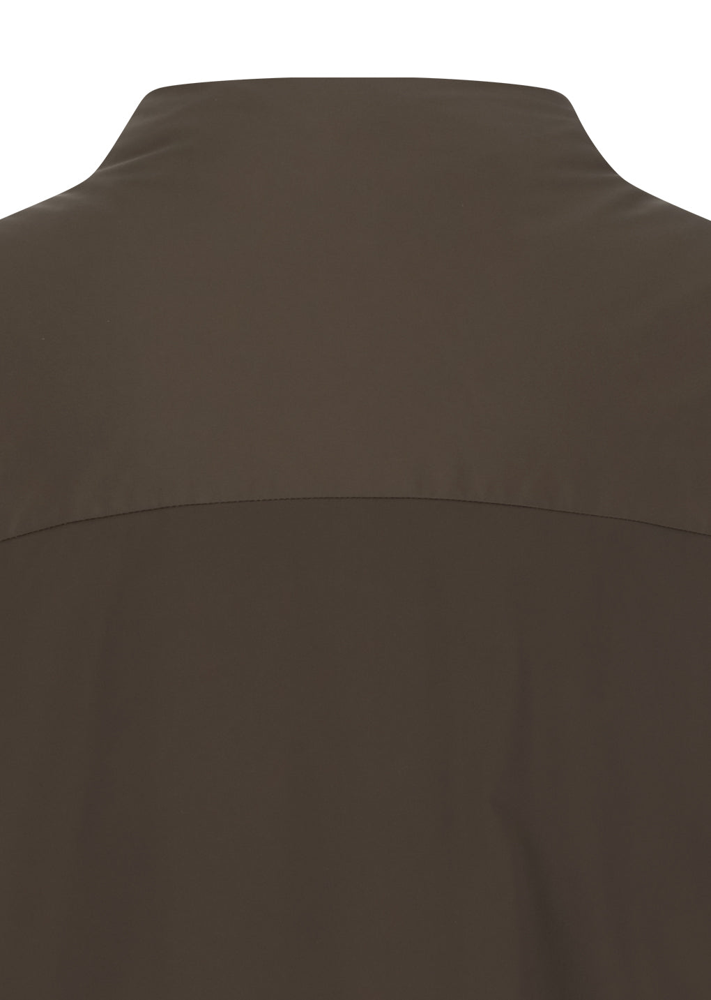 taffeta padded raglan jumper, brown
