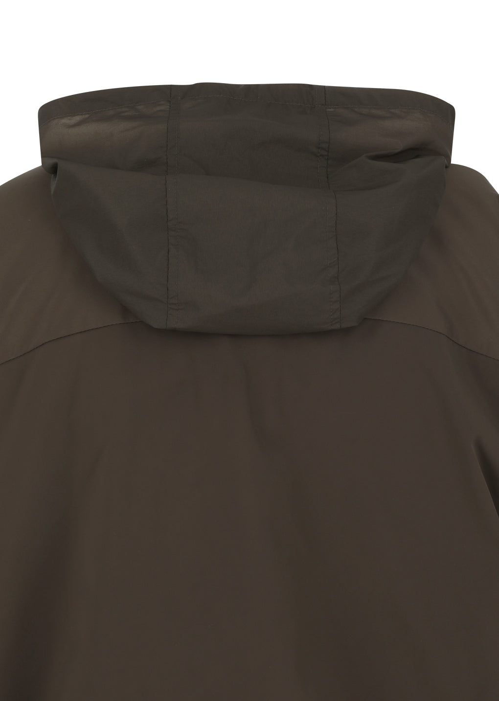 taffeta padded raglan jumper, brown