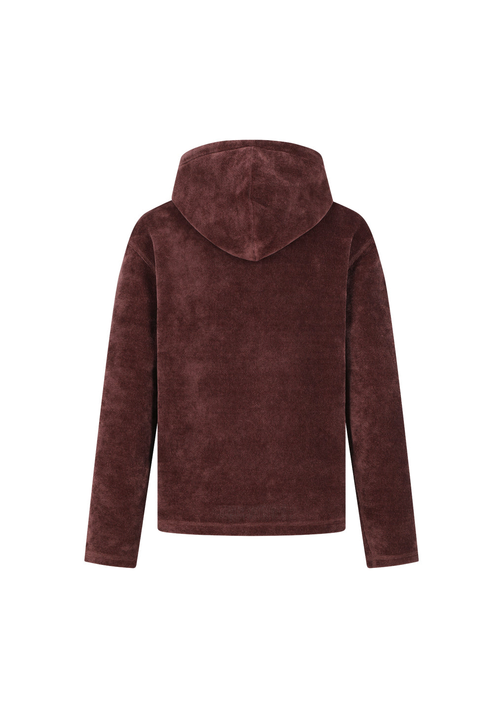 velvet reversible hoodie, burgundy hover
