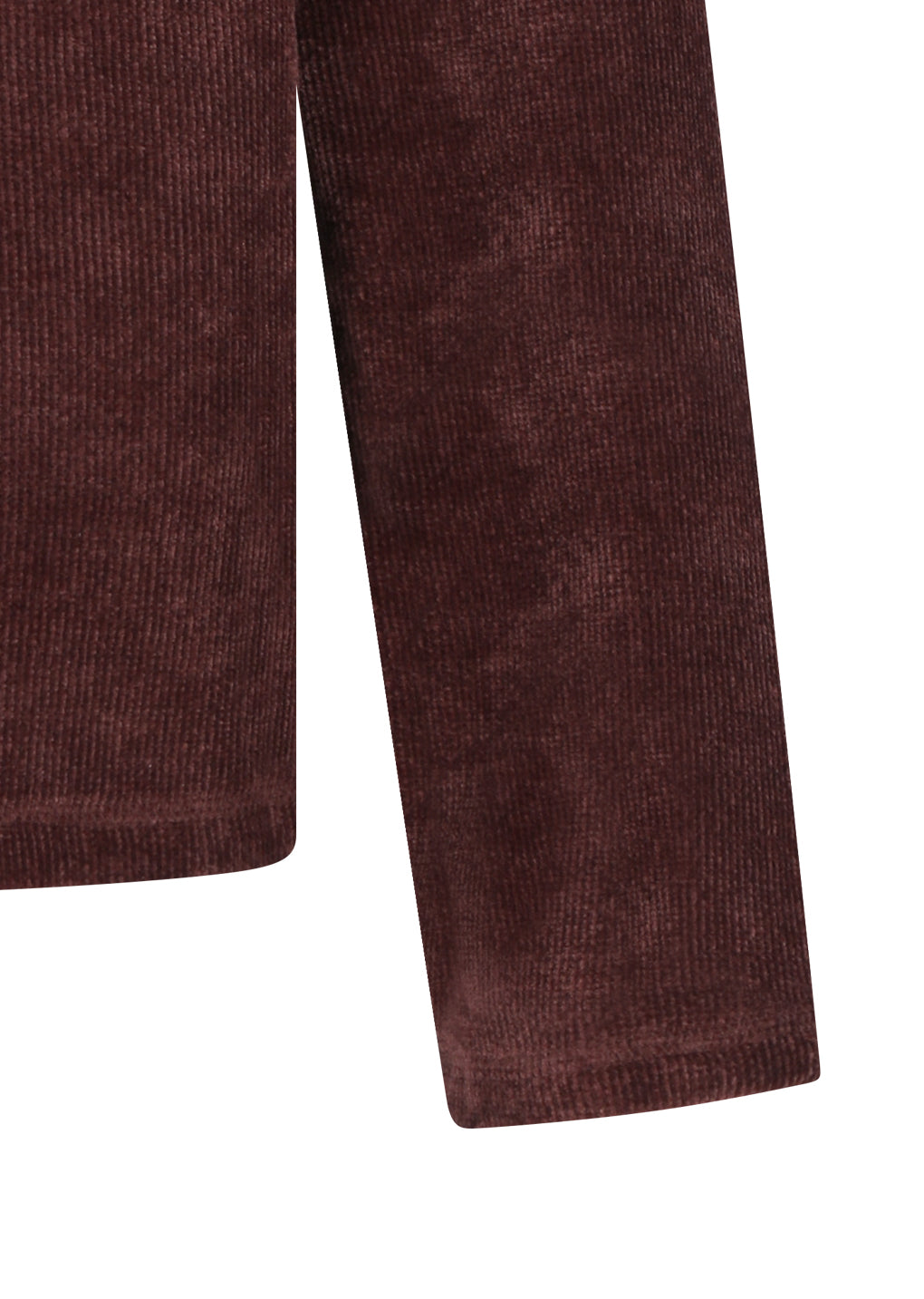 velvet reversible hoodie, burgundy