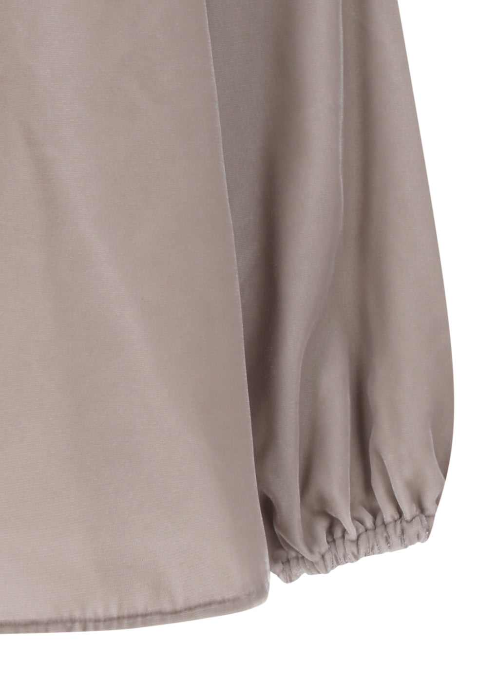velvet shirring top, dust pink