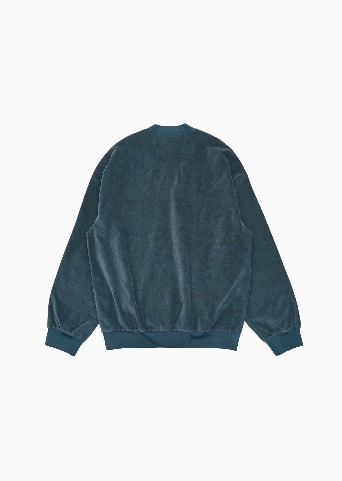 VELVET V-NECK PULLOVER (3 COLORS)