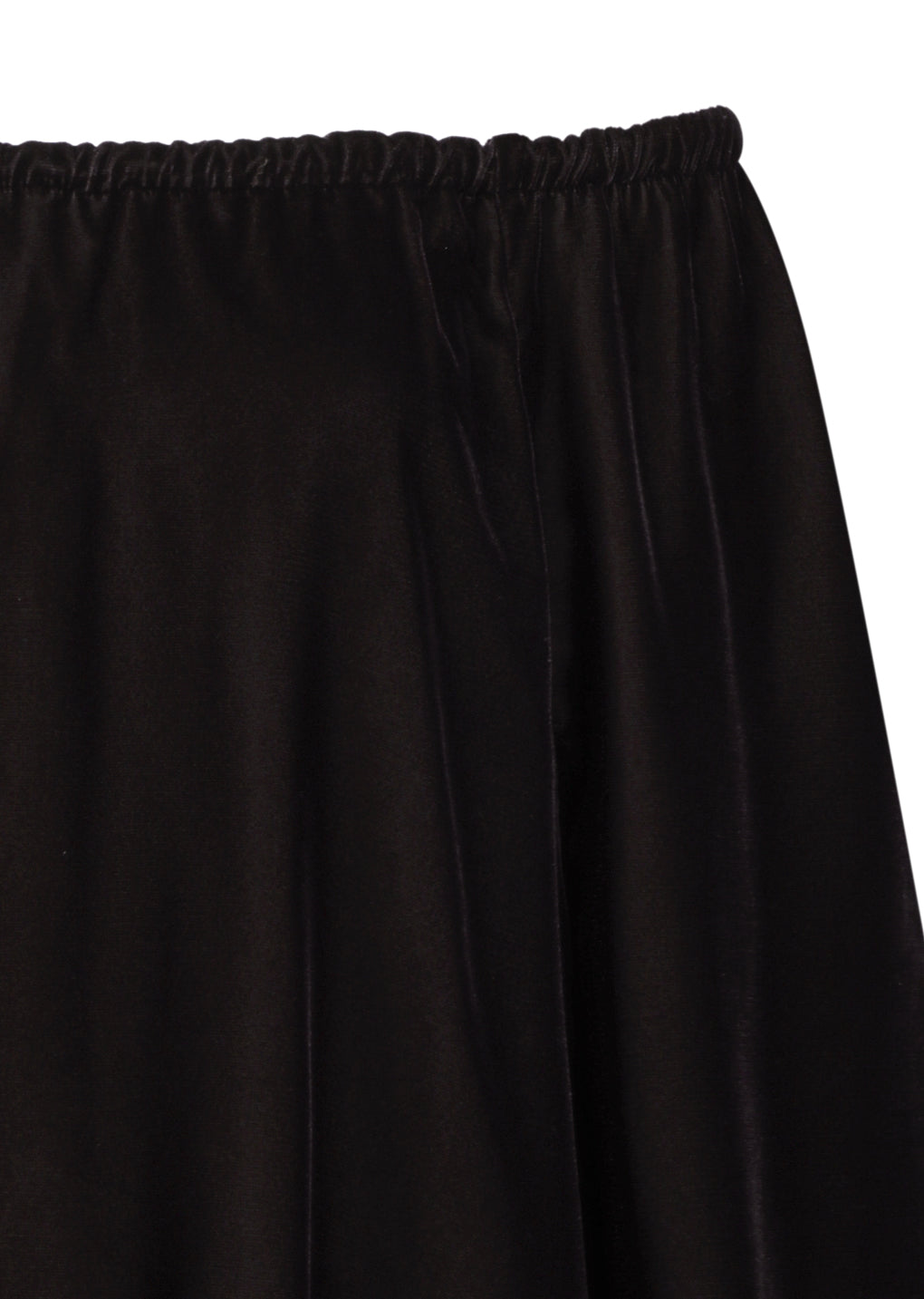 velvet shirring top, brown