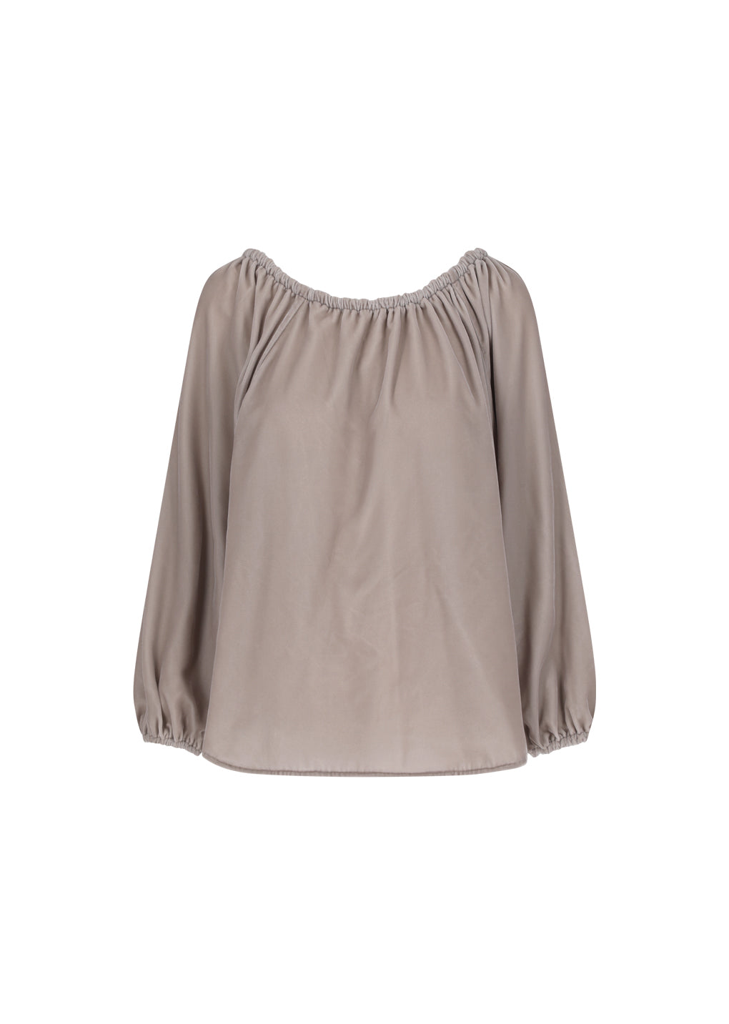 velvet shirring top, dust pink