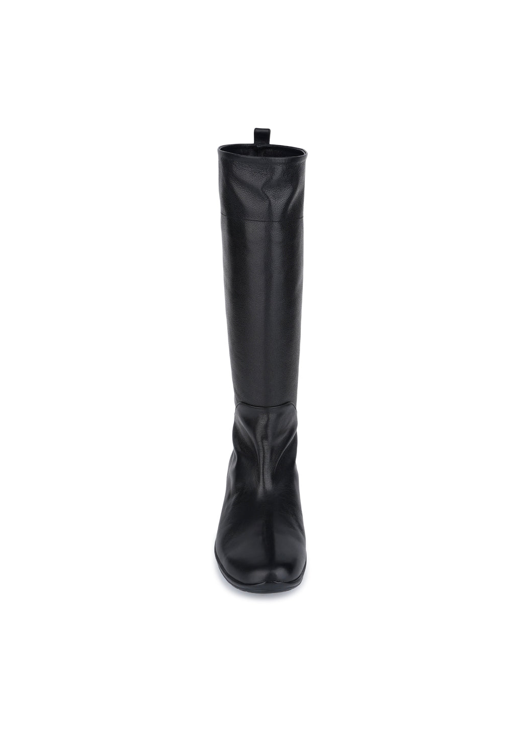 vibram long boots, black