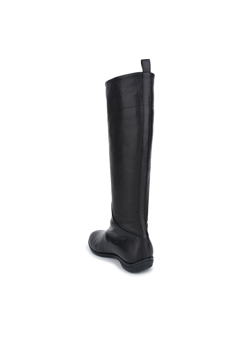 vibram long boots, black